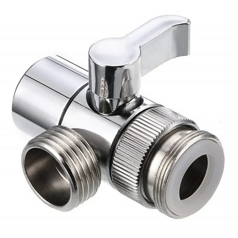 Kitchen Faucet Diverter Valve with Shower Head Adapter