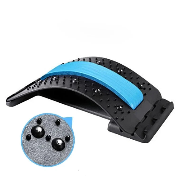 Adjustable Back Stretcher & Lumbar Spine Massager