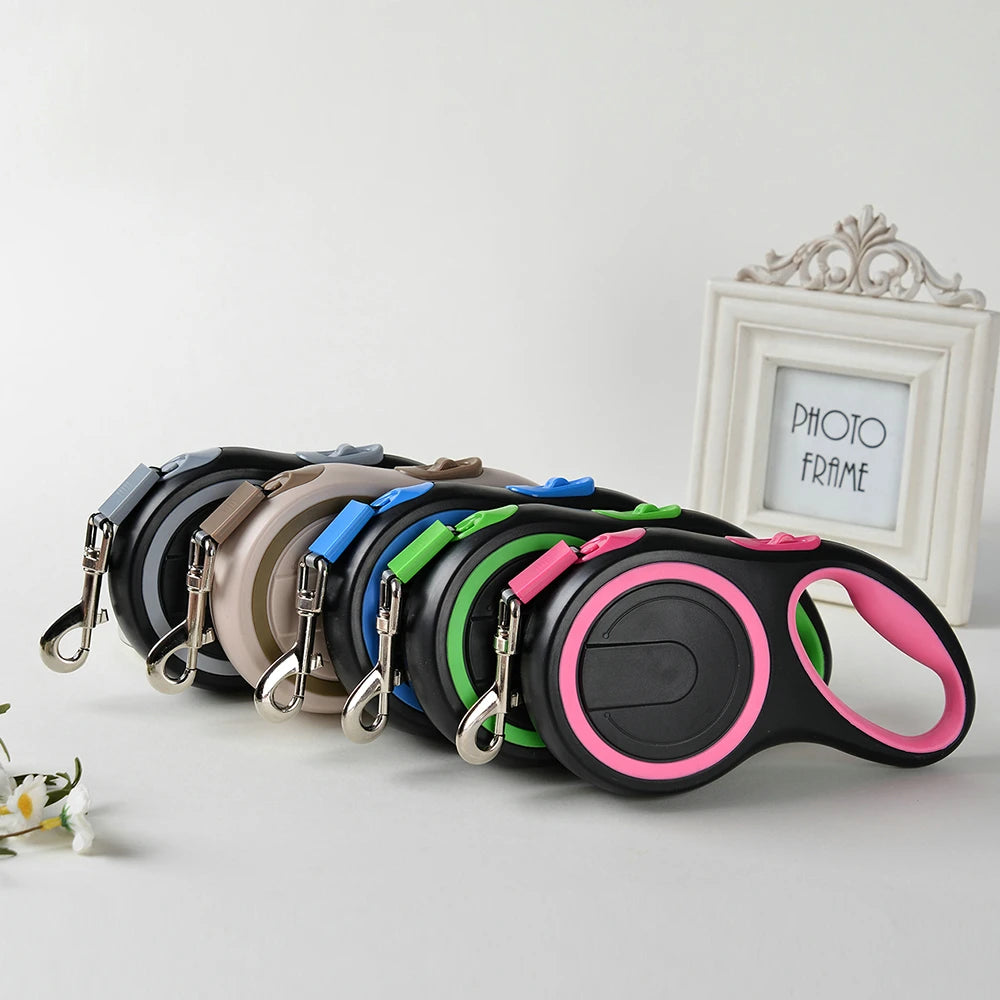 8M Retractable Dog Leash | Heavy-Duty Extendable Pet Training Lead