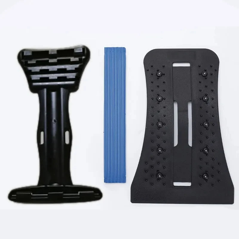 Adjustable Back Stretcher & Lumbar Spine Massager