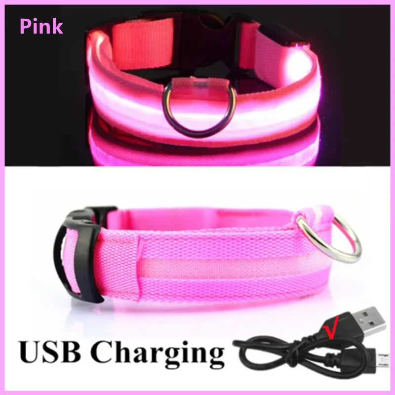 LED Glow Dog Collar