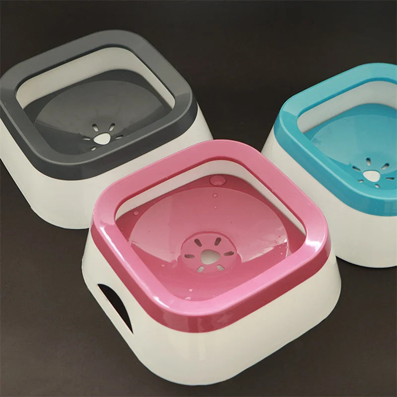 Anti-Splash Dog Water Bowl 1L – No-Spill Pet Drinking Bowl