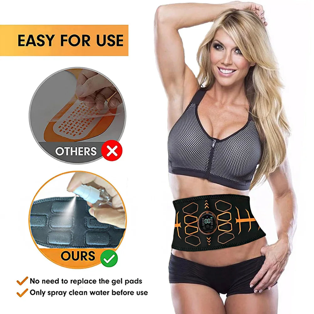 Smart Ab Toning Belt EMS Muscle Stimulator