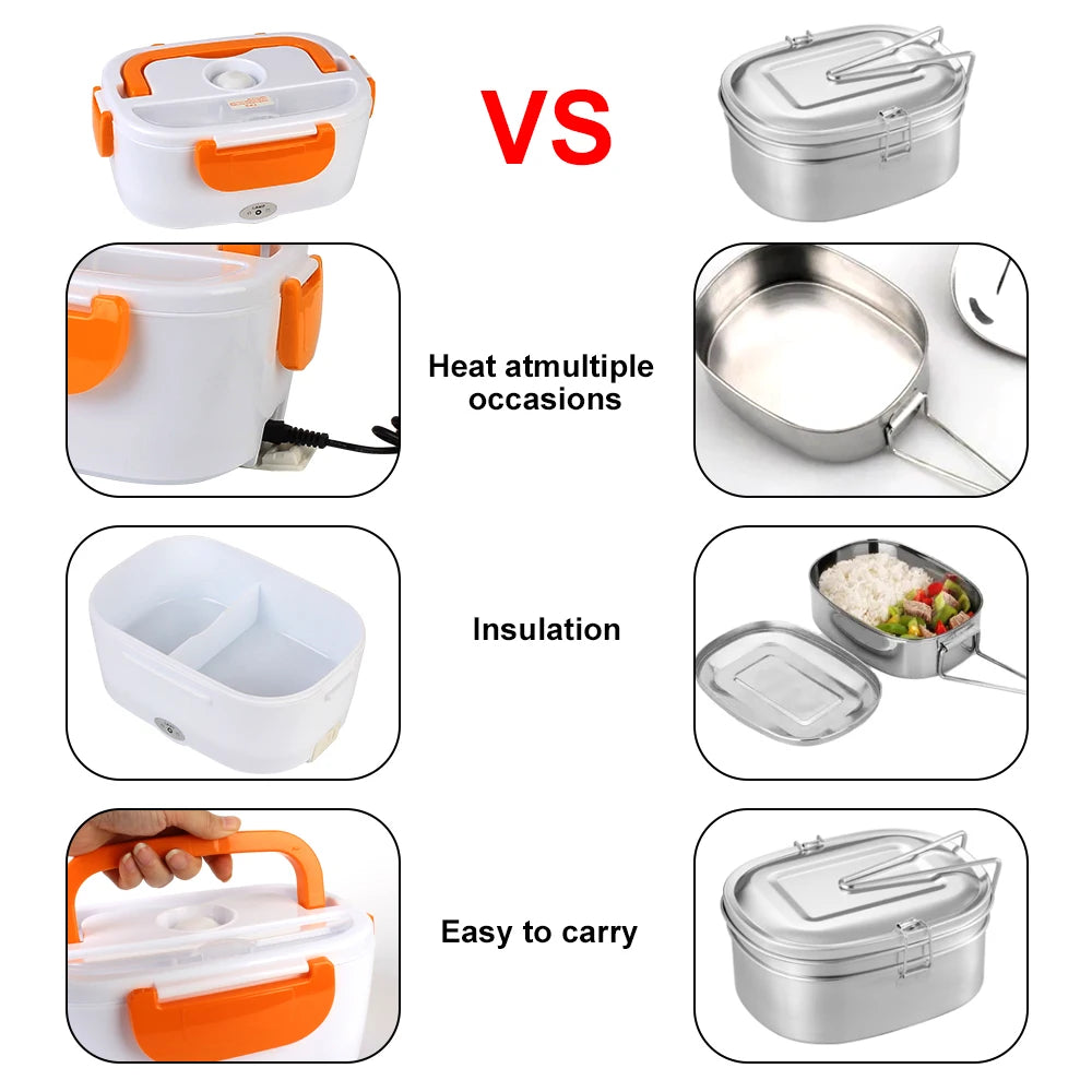 Electric Heated Lunch Box 12V/220V