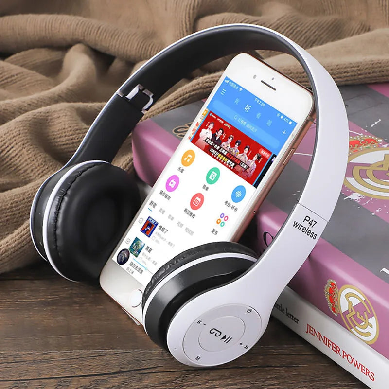 P47 Bluetooth 5.0 Foldable Wireless Headphones
