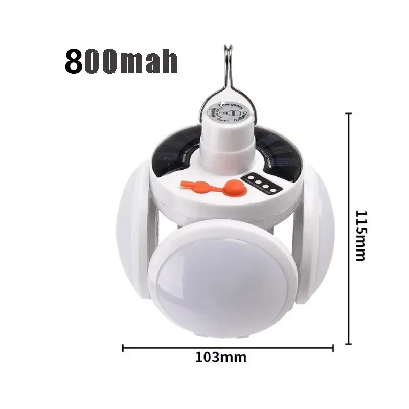 FoldablePowerful Flashlights Rechargeable Flashlight Batteries Lumintop Solar Lantern Portable Lamp for Outdoors Fishing Camping