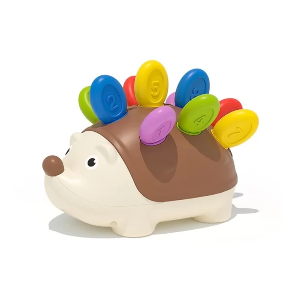 Hedgehog Color Sorting Toy Inserting Scales Novelty Building Block Toy