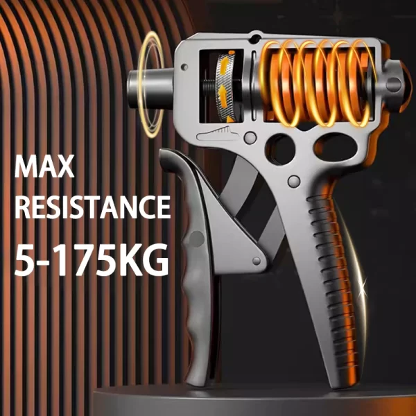5-165kg Adjustable Heavy-duty Professional Hand Grip Strength Device, Finger Rehabilitation Training Fitness Equipment - Image 2