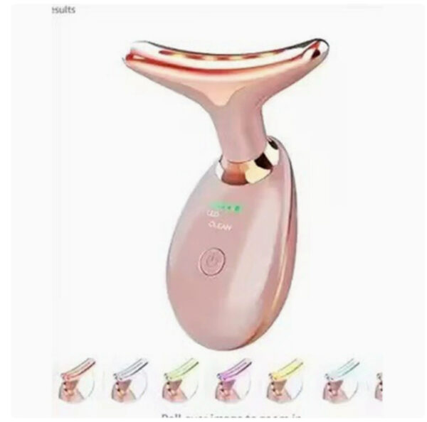EMS Thermal Neck Lifting And Tighten Massager Electric Microcurrent Wrinkle Remover - Image 8